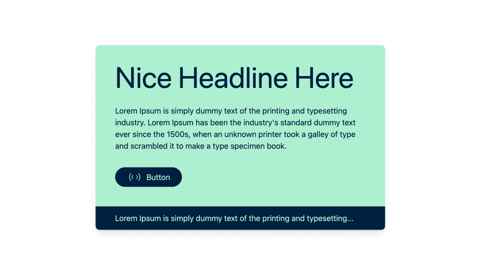 2 Color Combinations UI palettes