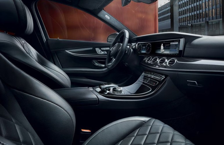 a close up of a steering wheel in a vehicle