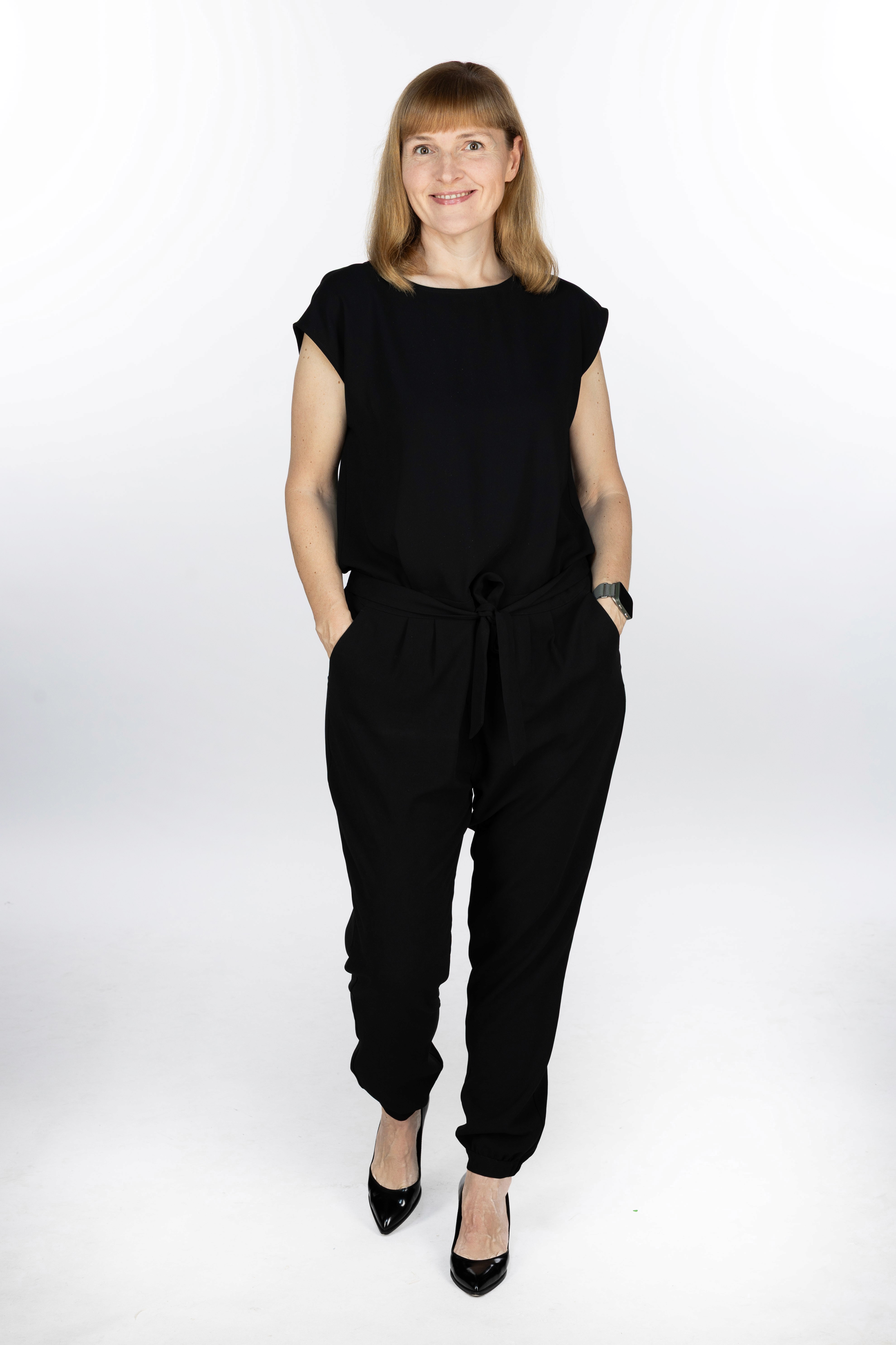 Portrait of portfolio creator – front view