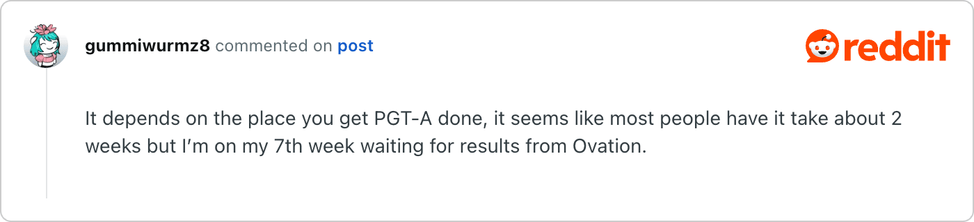 Post on Reddit