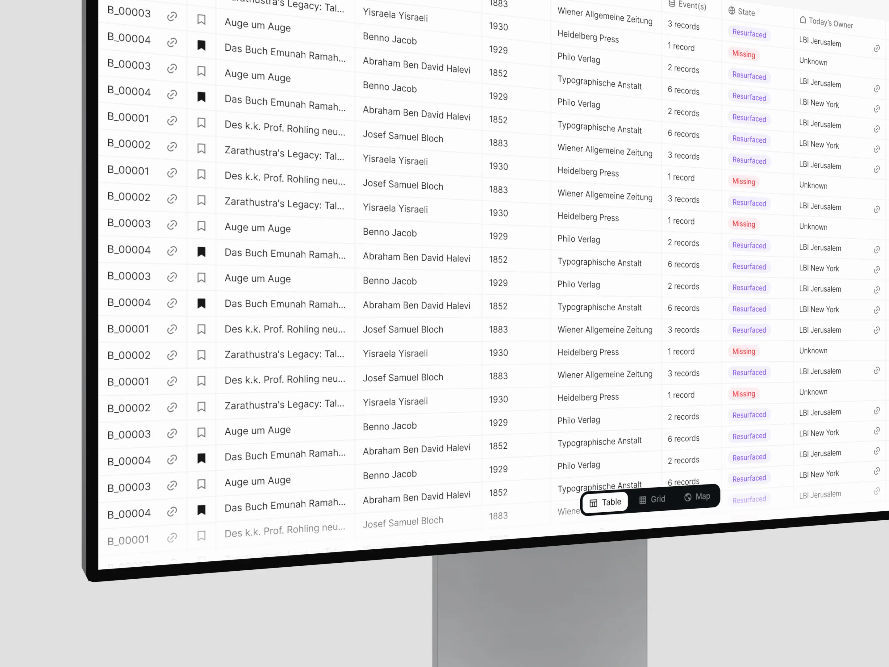 Table UX