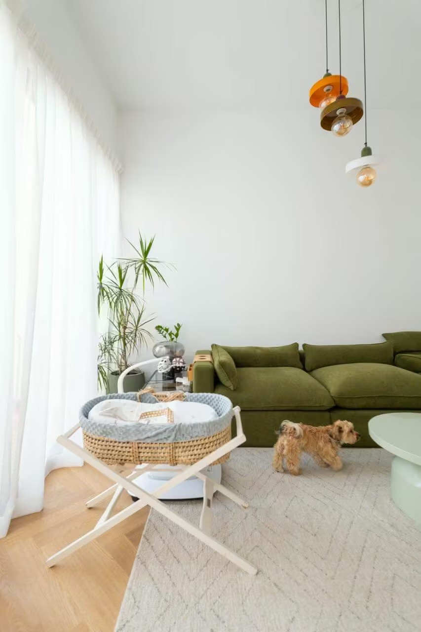 custom sofa for the villa in Furjan, UAE