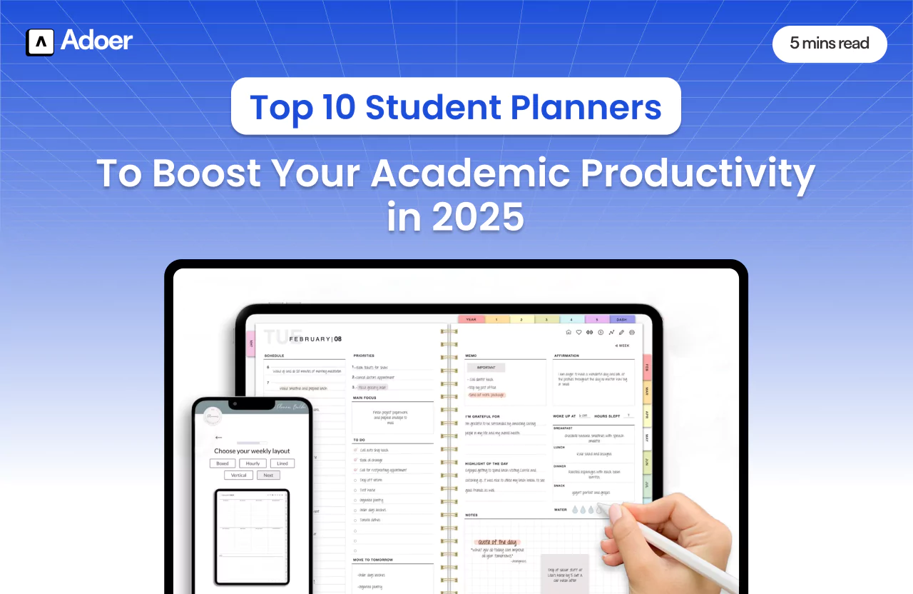 planner for students