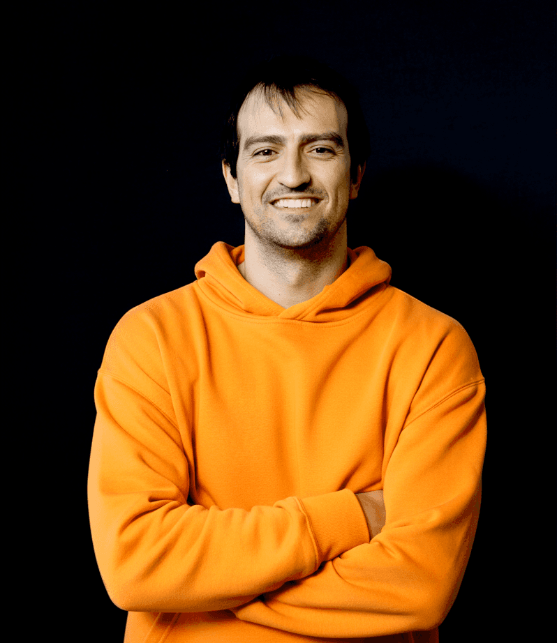 Portrait of portfolio creator
