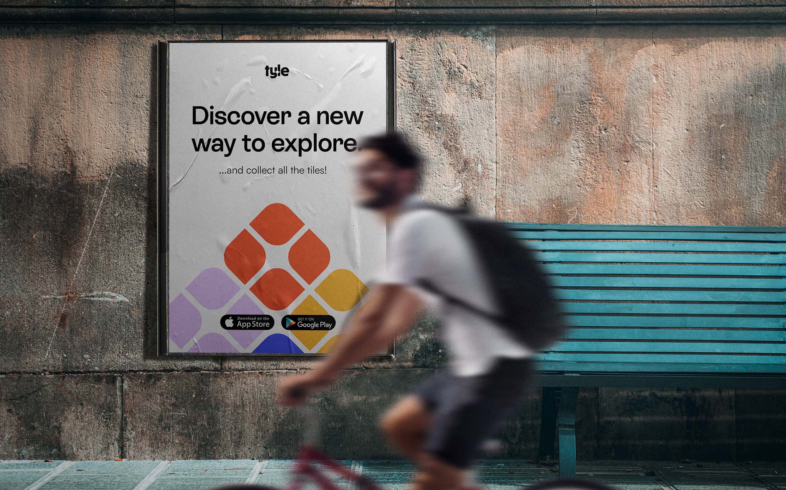 colorful poster for visual identity project