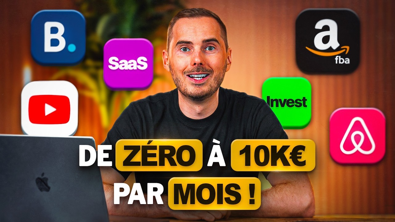 Video Youtube Oseille TV : 5 façons de gagner +10.000€/mois en 2026