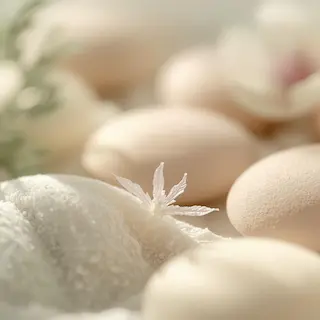 Kamelia japońska oświetlona złotym światłem – blask i młodość skóry.