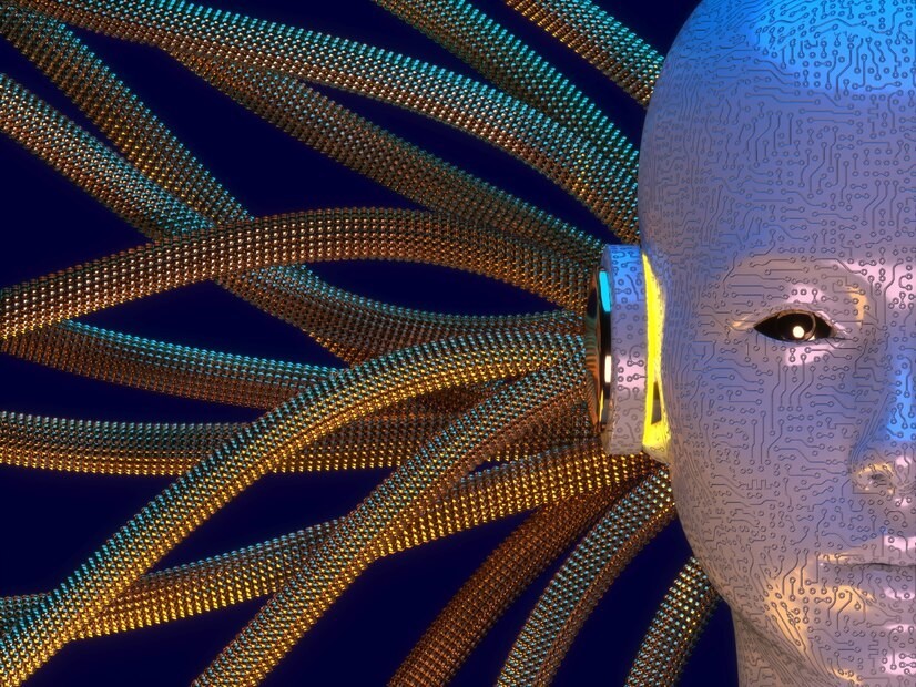 Illustration intelligence artificielle et investissement technologique