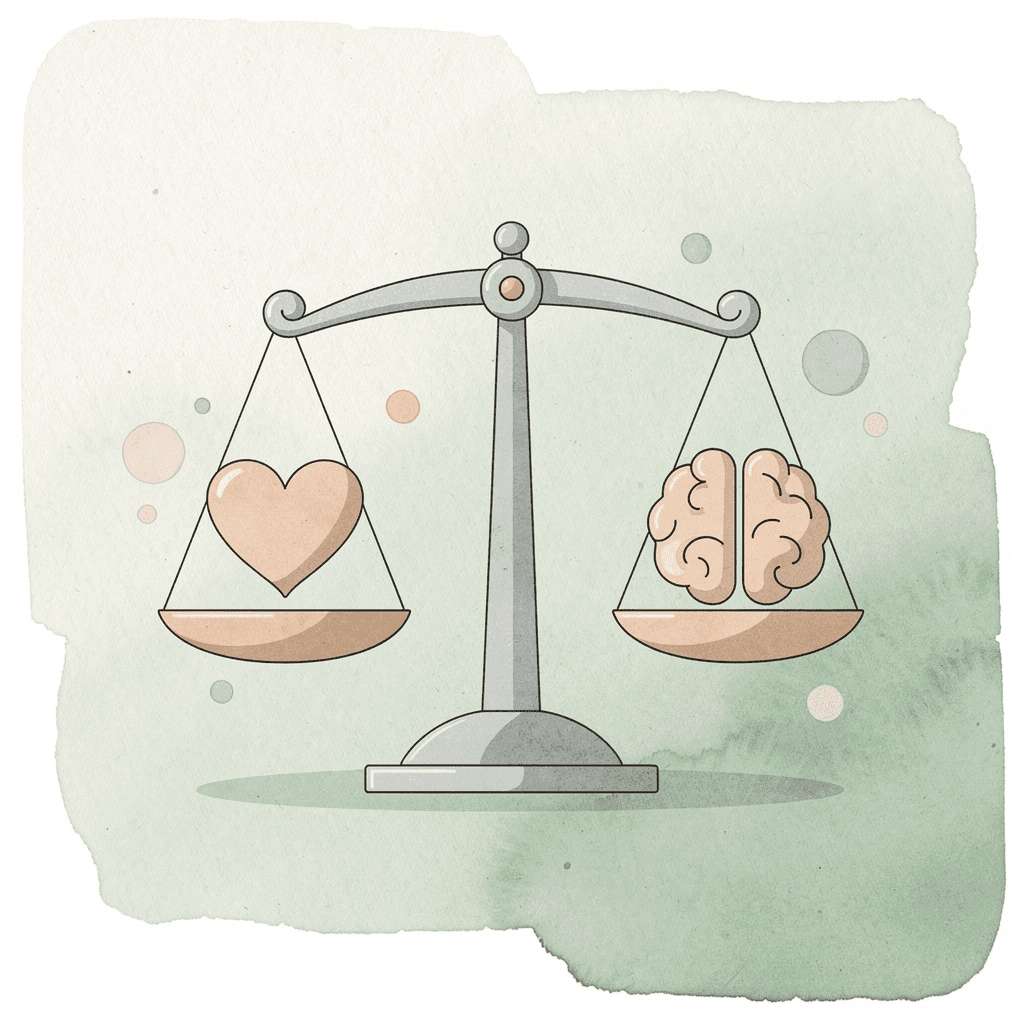 Balance scale icon representing trade-offs between web scraping tool alternatives