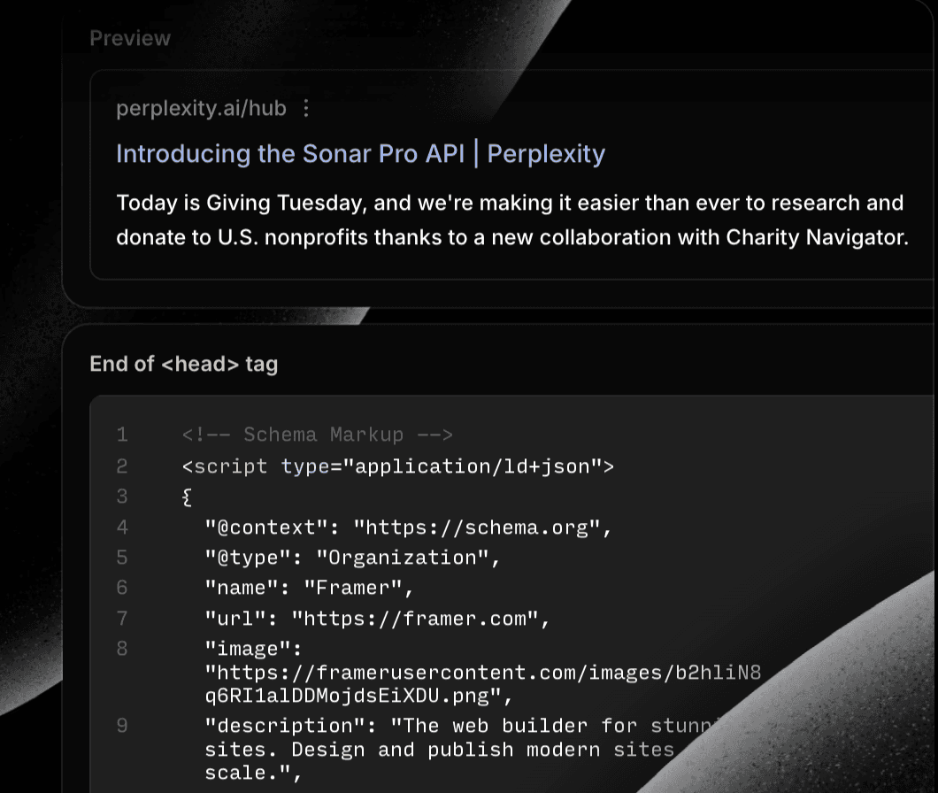 Dental SEO Optimization in Framer by DentalRx