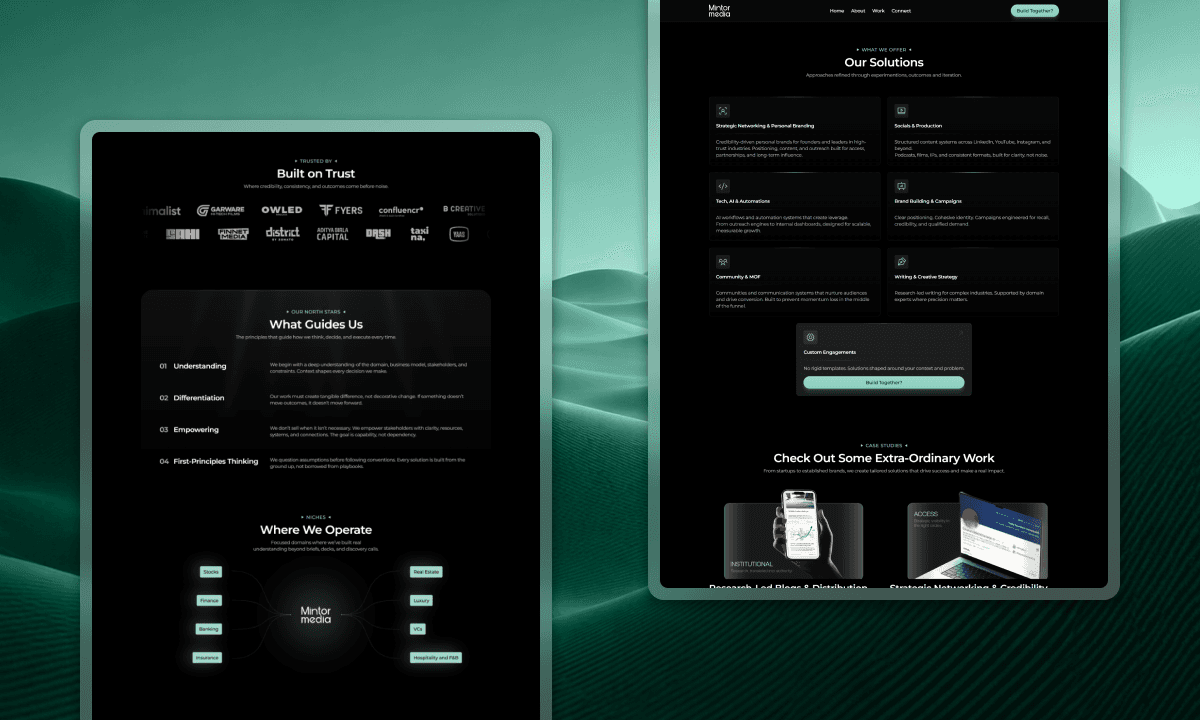 Mintor Media - Website Design and Development (Image 02)