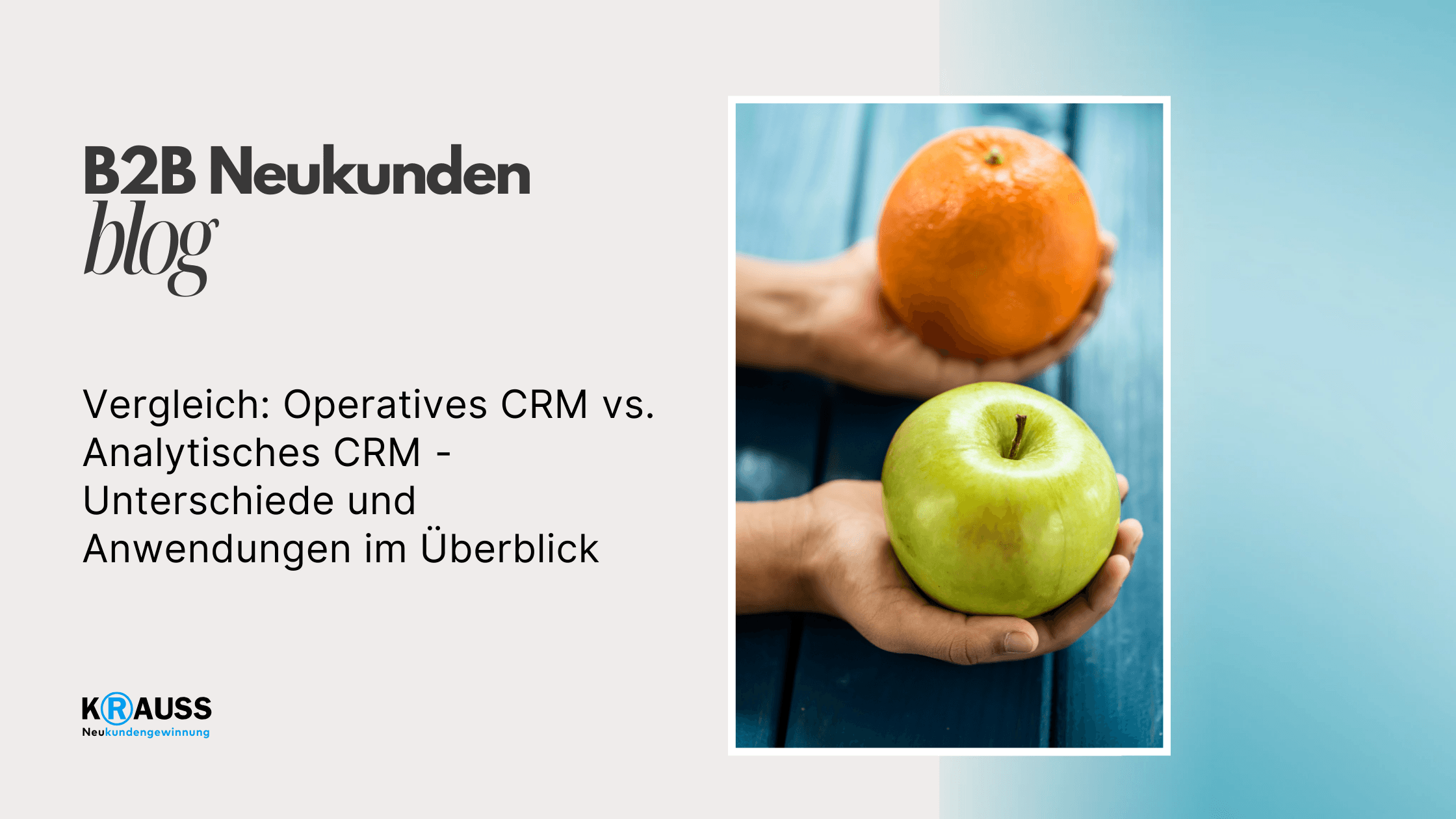 Vergleich: Operatives CRM vs. Analytisches CRM - Unterschiede und Anwendungen im Überblick