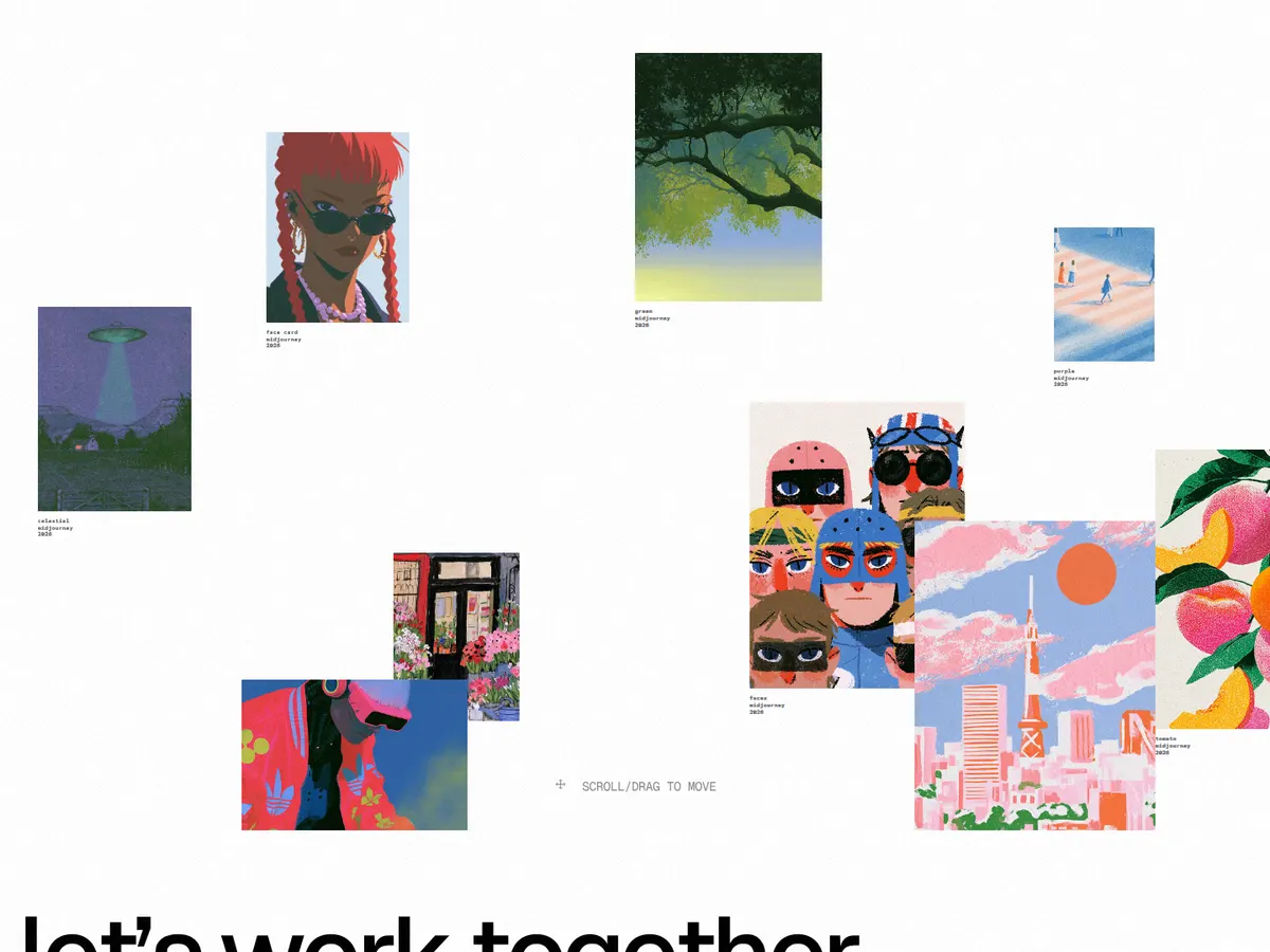 detail image 2 of the nina park framer website template