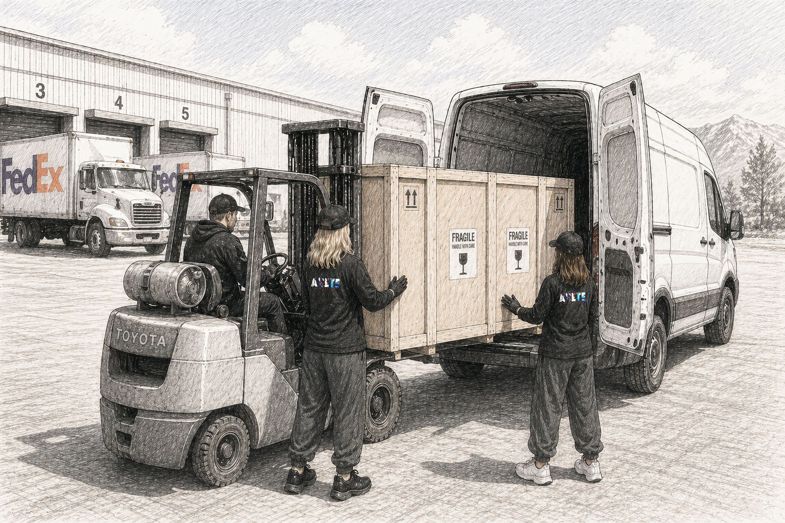Arete Logistics last mile delivery service