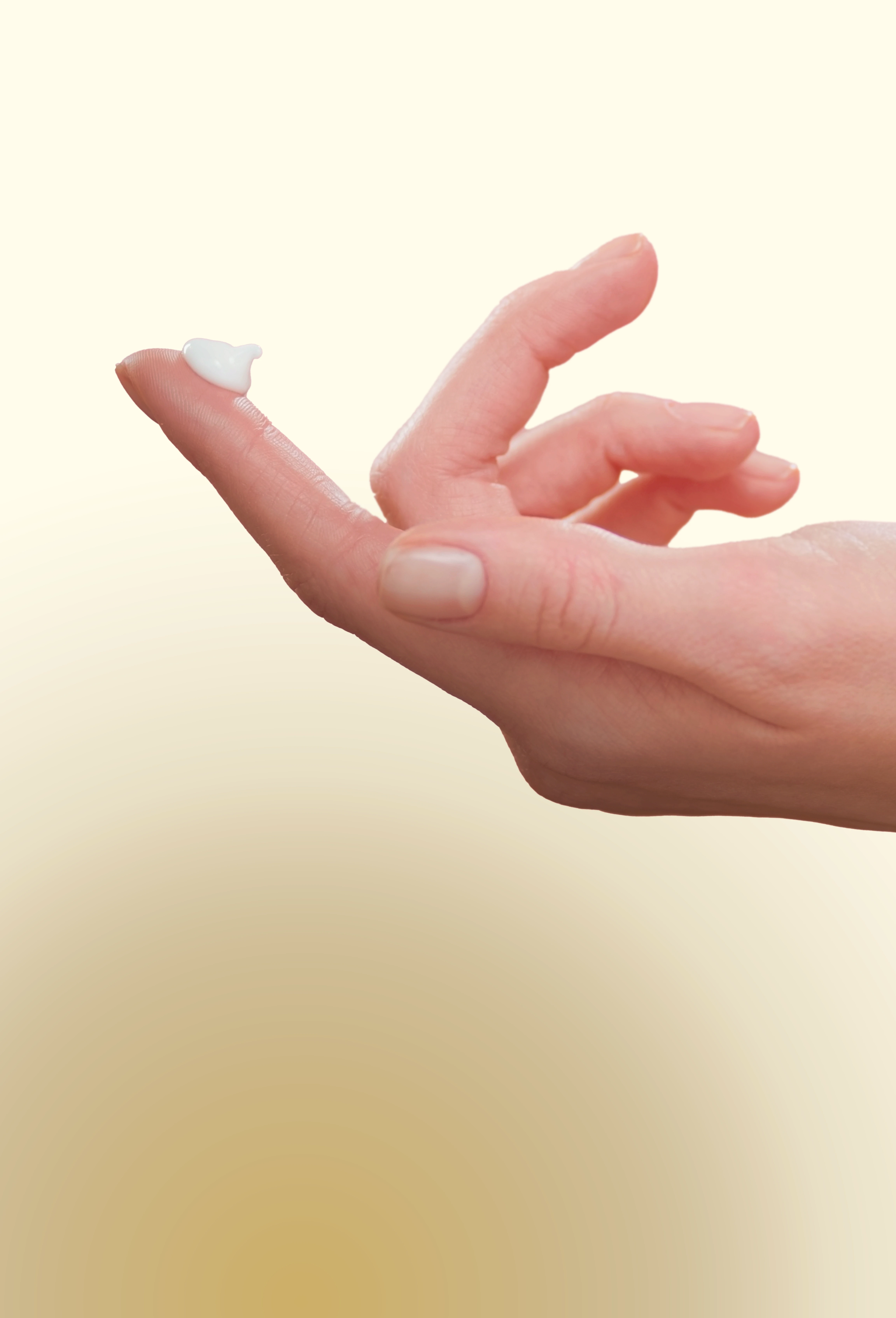 Close up of a person using Levorag