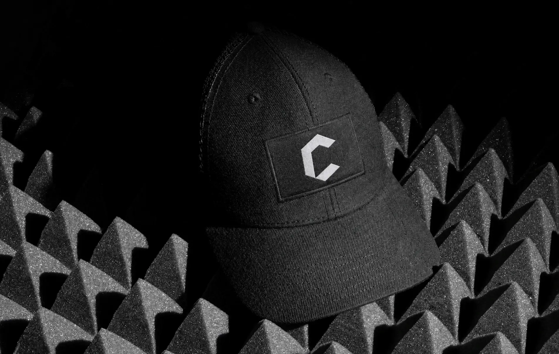 Cloudworkz branding applied to a hat