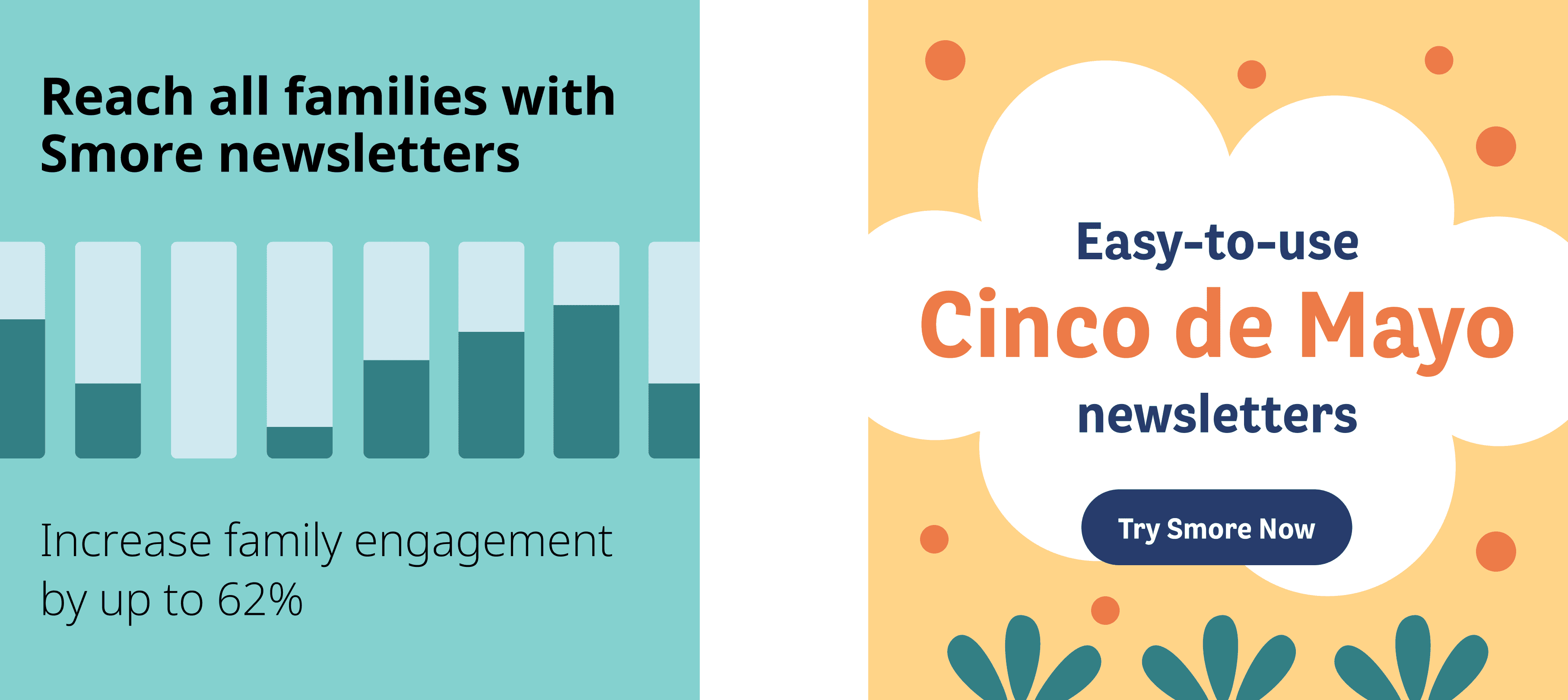 Square 1080x1080 ads and social posts for statistics and infographics, and timely seasonal and holiday campaigns