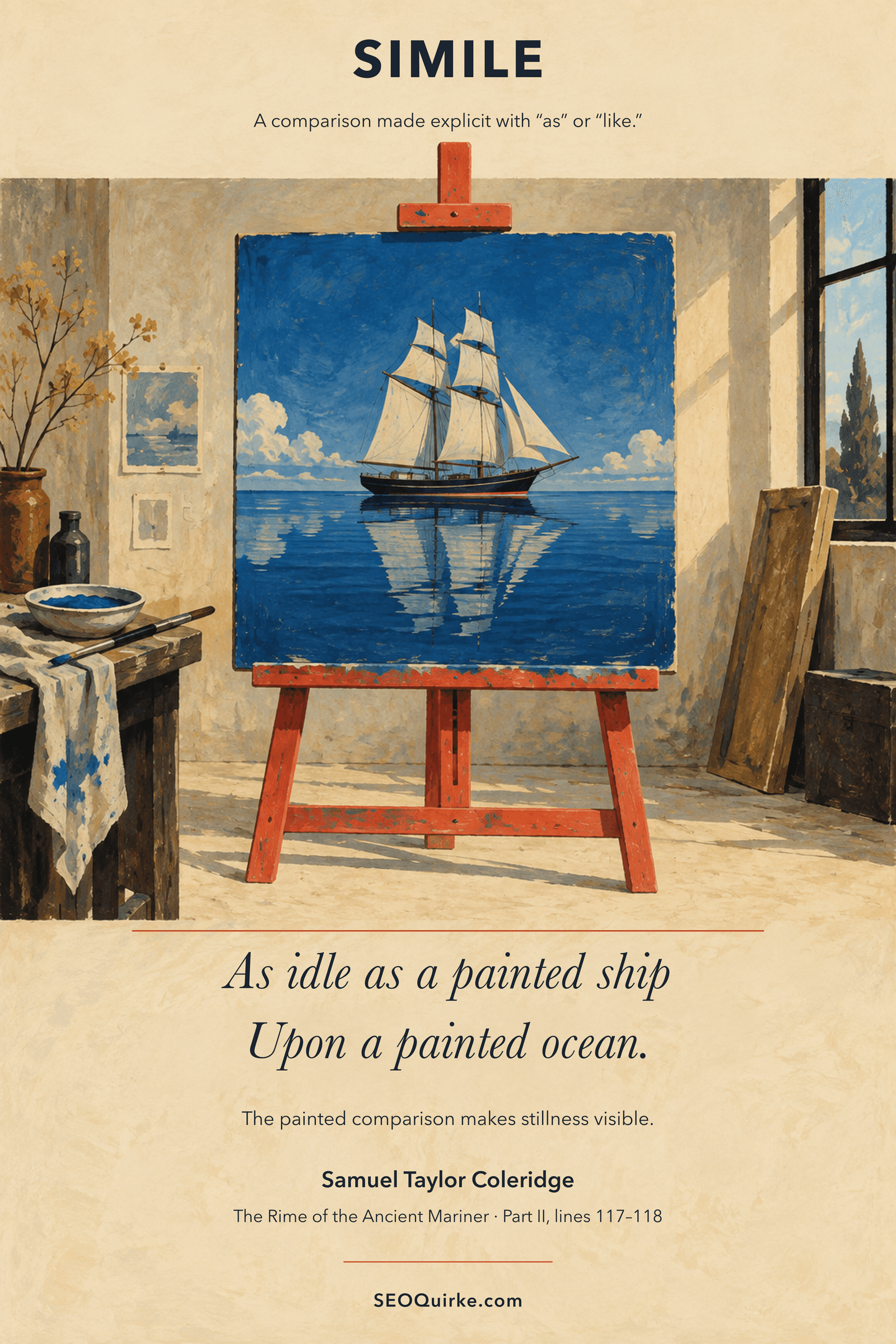 Painted Ship — Simile poster