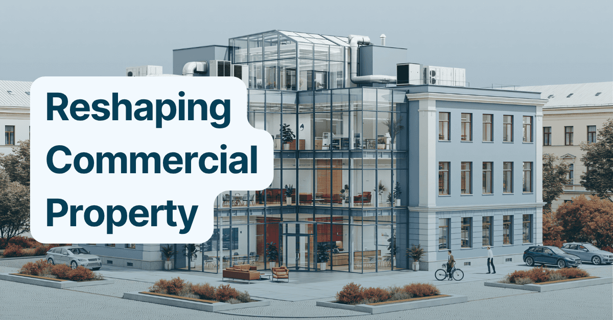 Blogpost image describing the shift in commercial property operations
