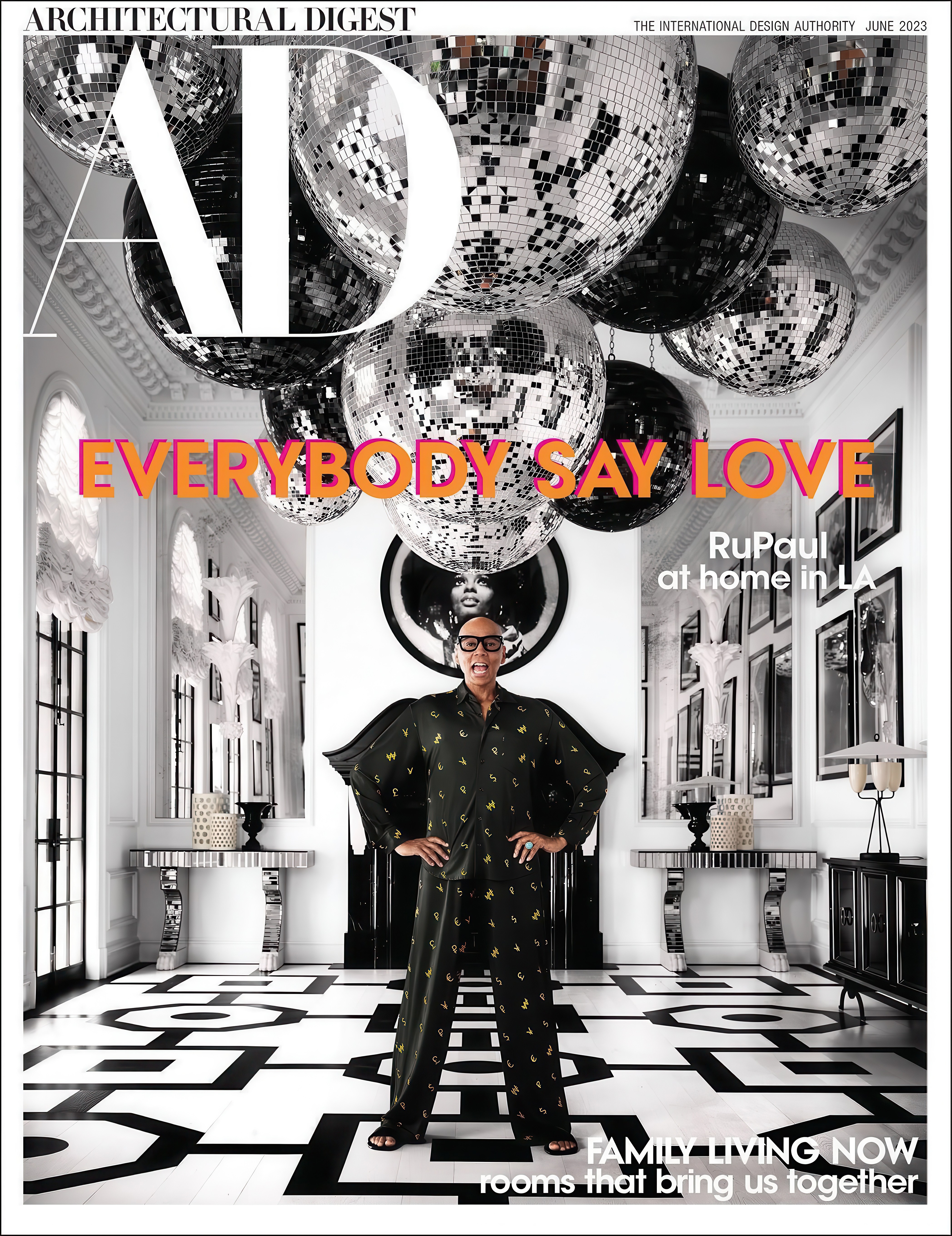 RuPaul Cover Of Architectural Digest Beverly Hills California Hatch Architecture by Christopher Hatch McLean anv