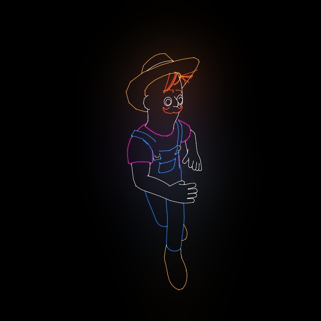 Laser Cowboy Dance