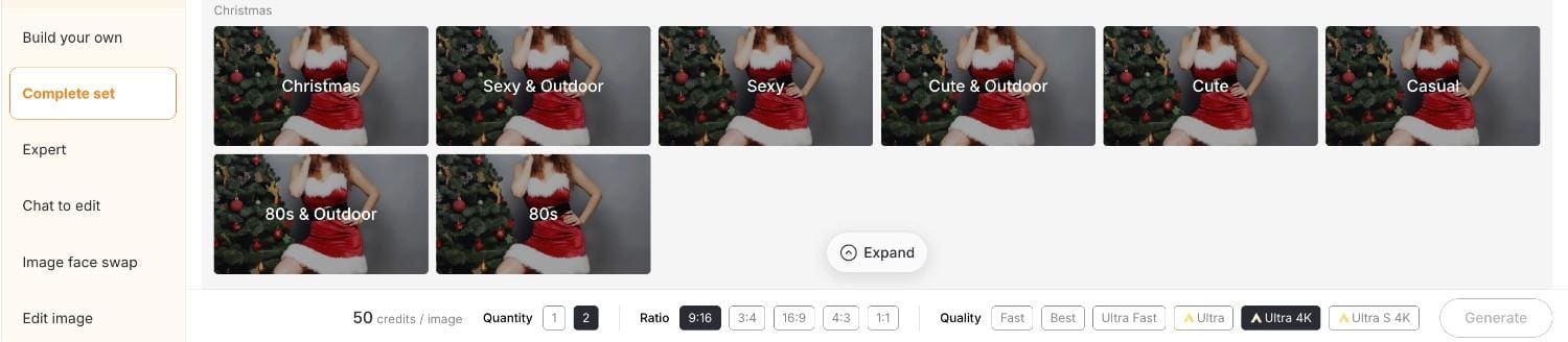 ai christmas complete set