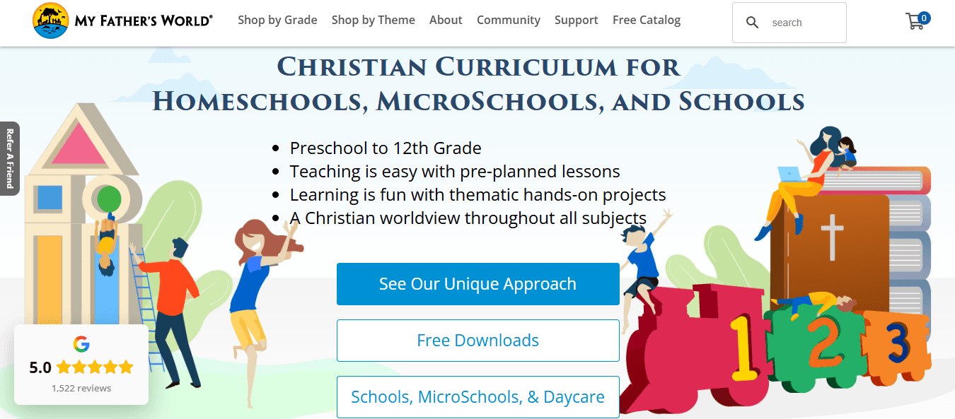 My Father's World (Faith-Based Integration)