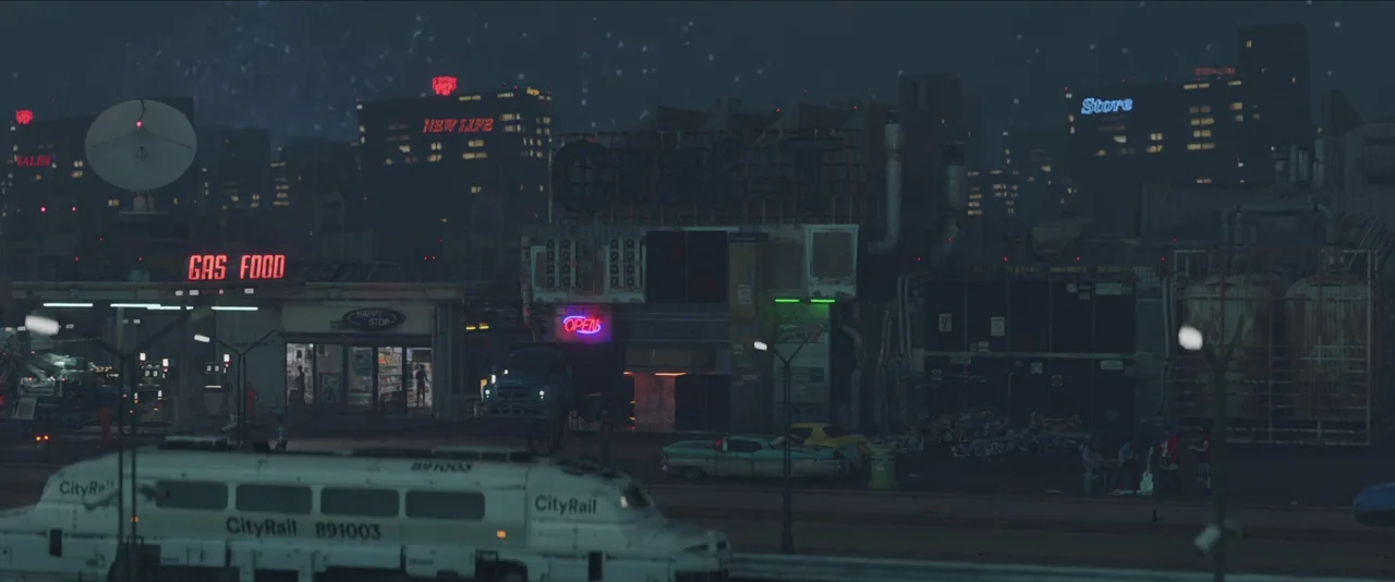 CGI Futuristic Promo — lighting development preview