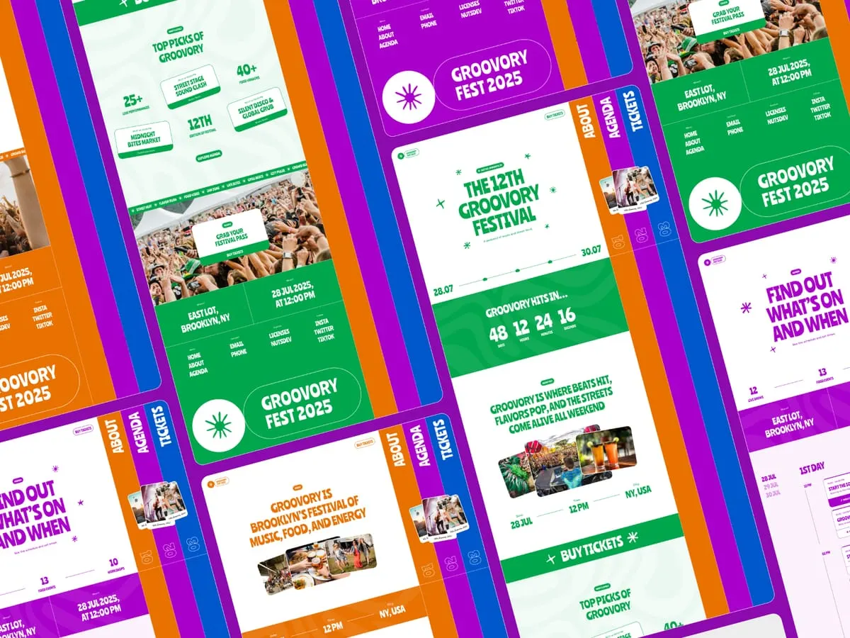 detail image 3 of the groovory framer website template