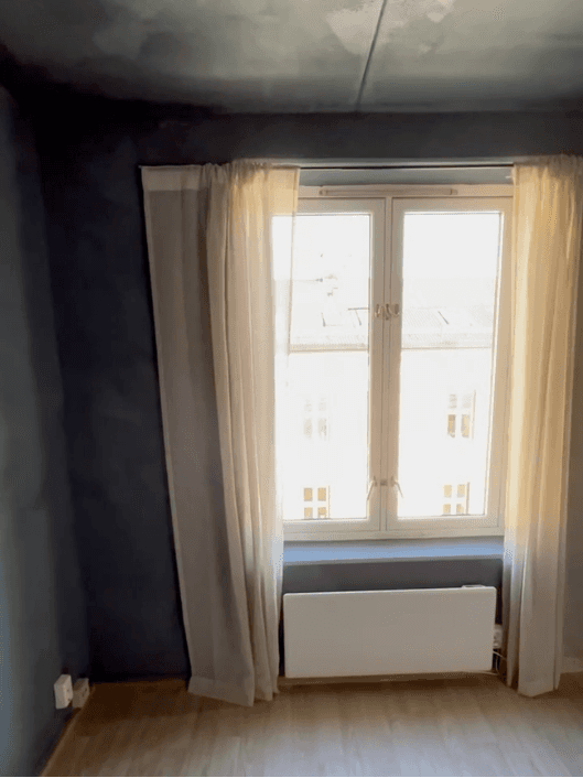 Interior before redesign