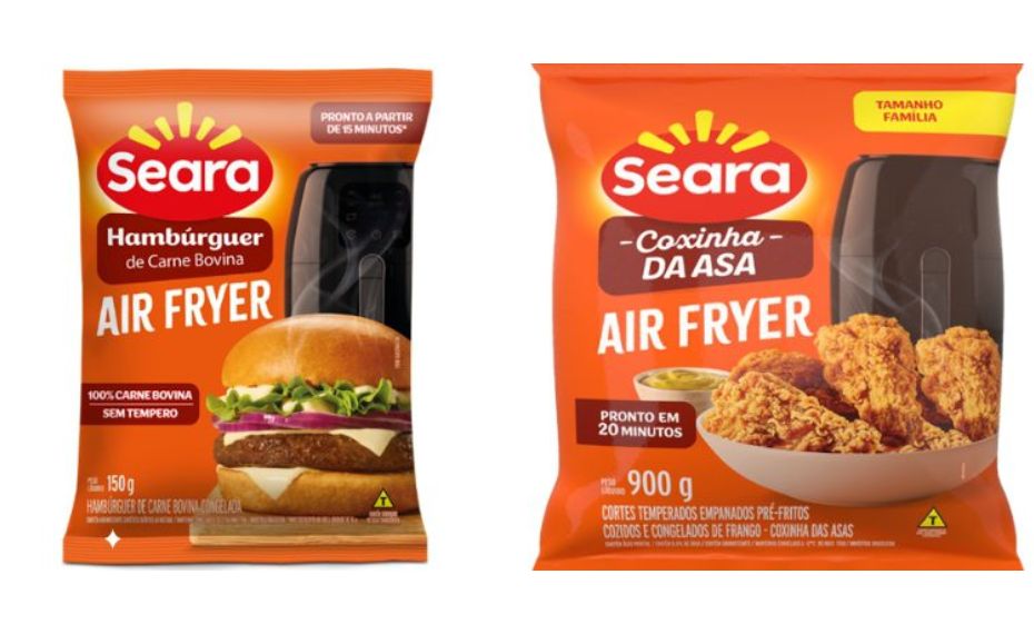 Seara lança linha de proteínas para o preparo em airfryer