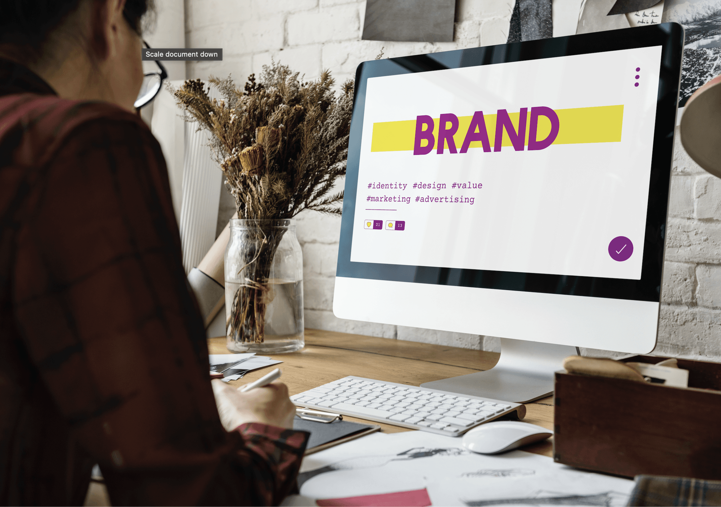 A marketer working with a Brand to improve brand perception