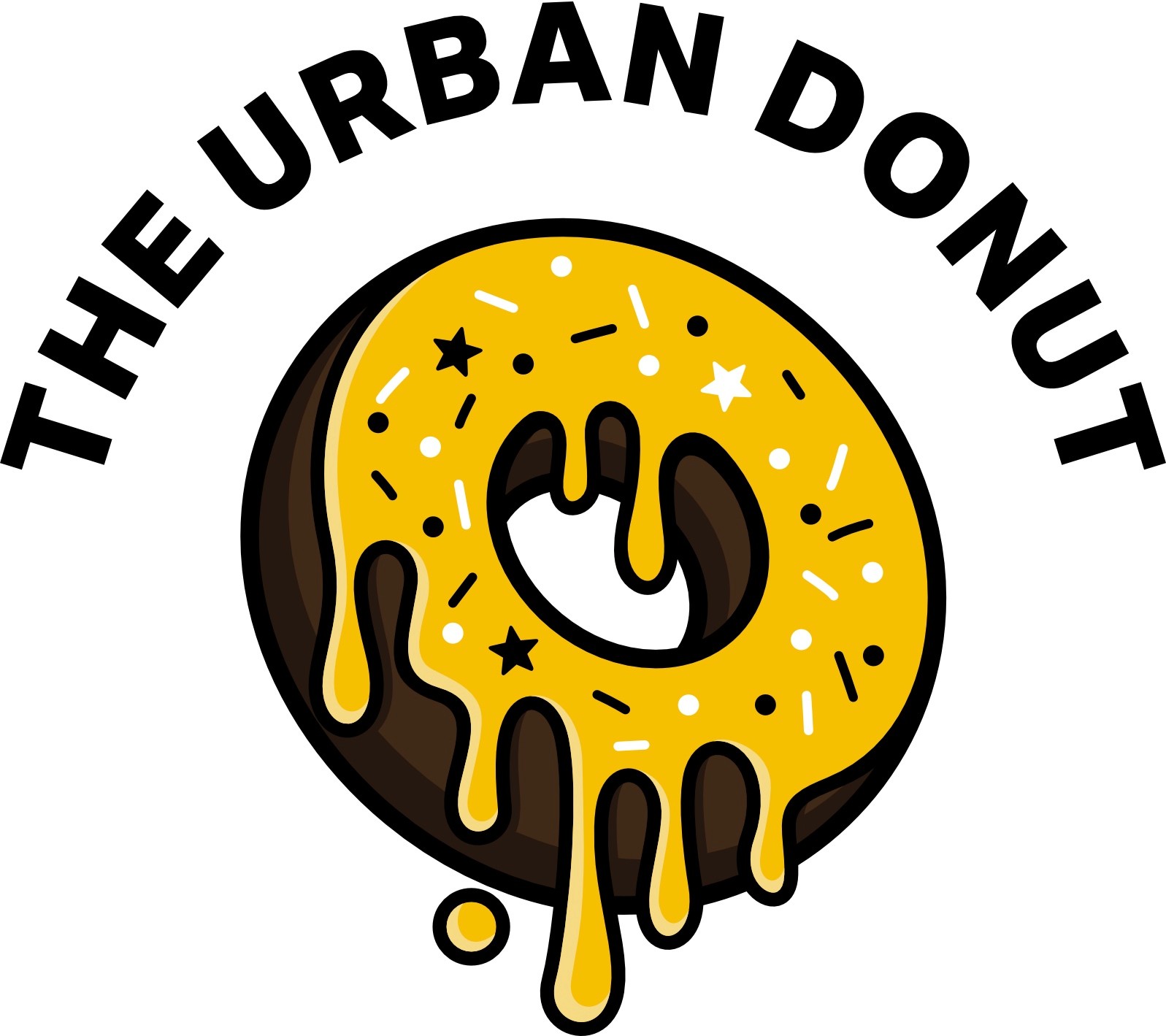 A smartphone with a mockup screen design rests on a textured rock surface. The mockup text reads "iPhone Mockup Free PSD 2024" in bold letters