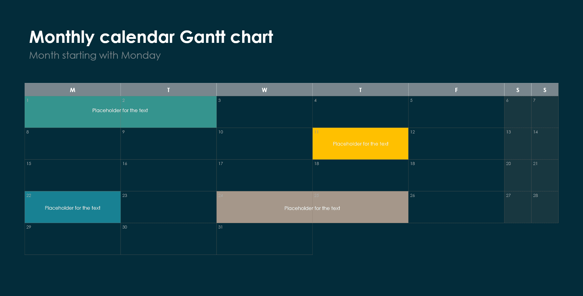 Gantt diagram vorlagen