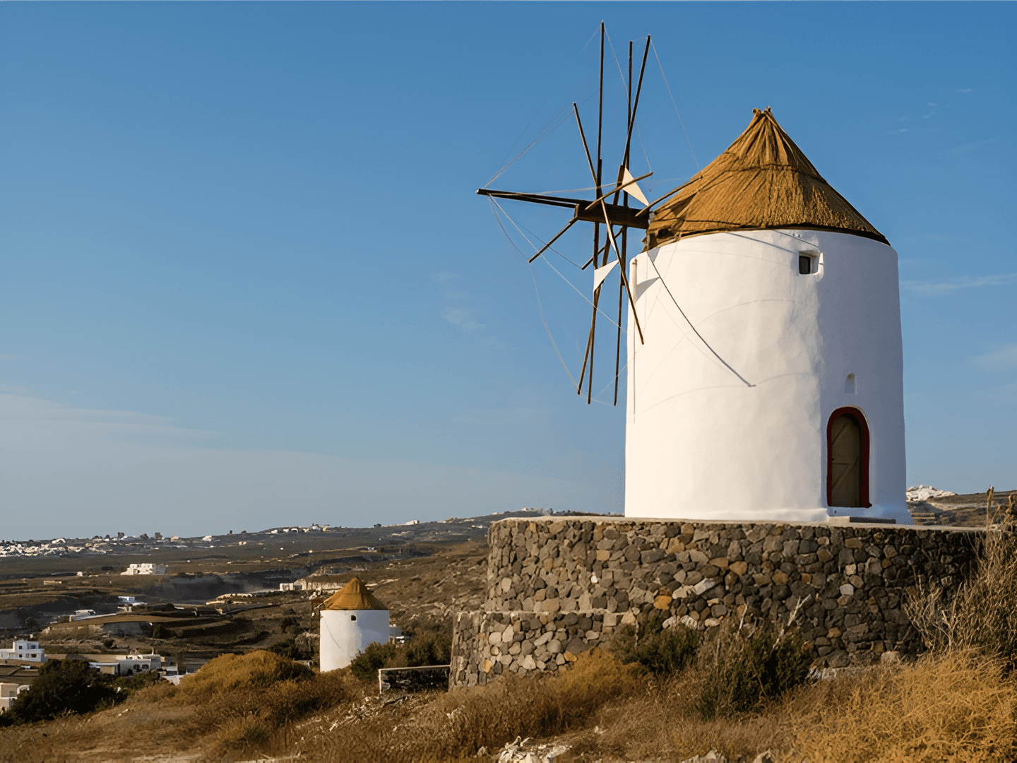 Emporio Village Picture of the famous windmills