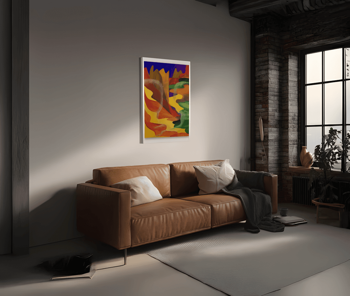 premium art poster and canvas prints, with originals available, from QART , of the artwork " Till Death do us part "