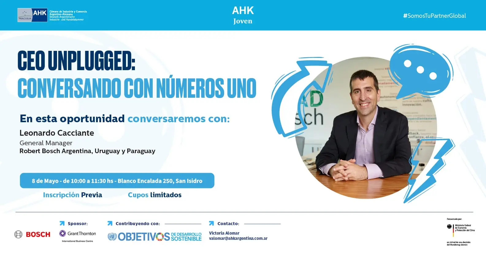 Leonardo Cacciante, General Manager de Robert Bosch para Argentina, Uruguay y Paraguay