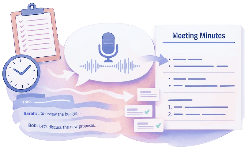 ClerkMinutes screenshot