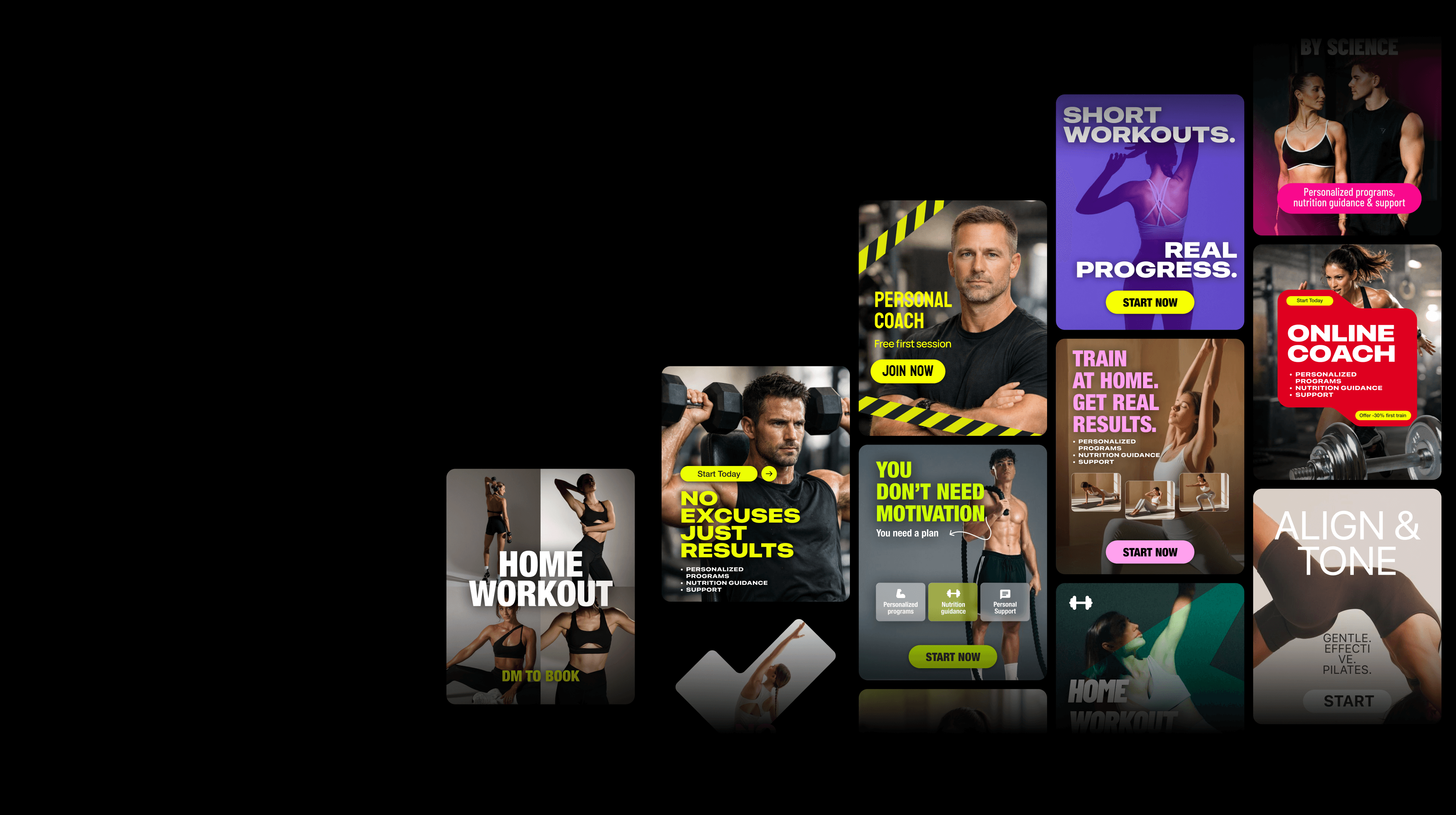 Two individuals are working out in a gym, focusing on dumbbells and strength training equipment.