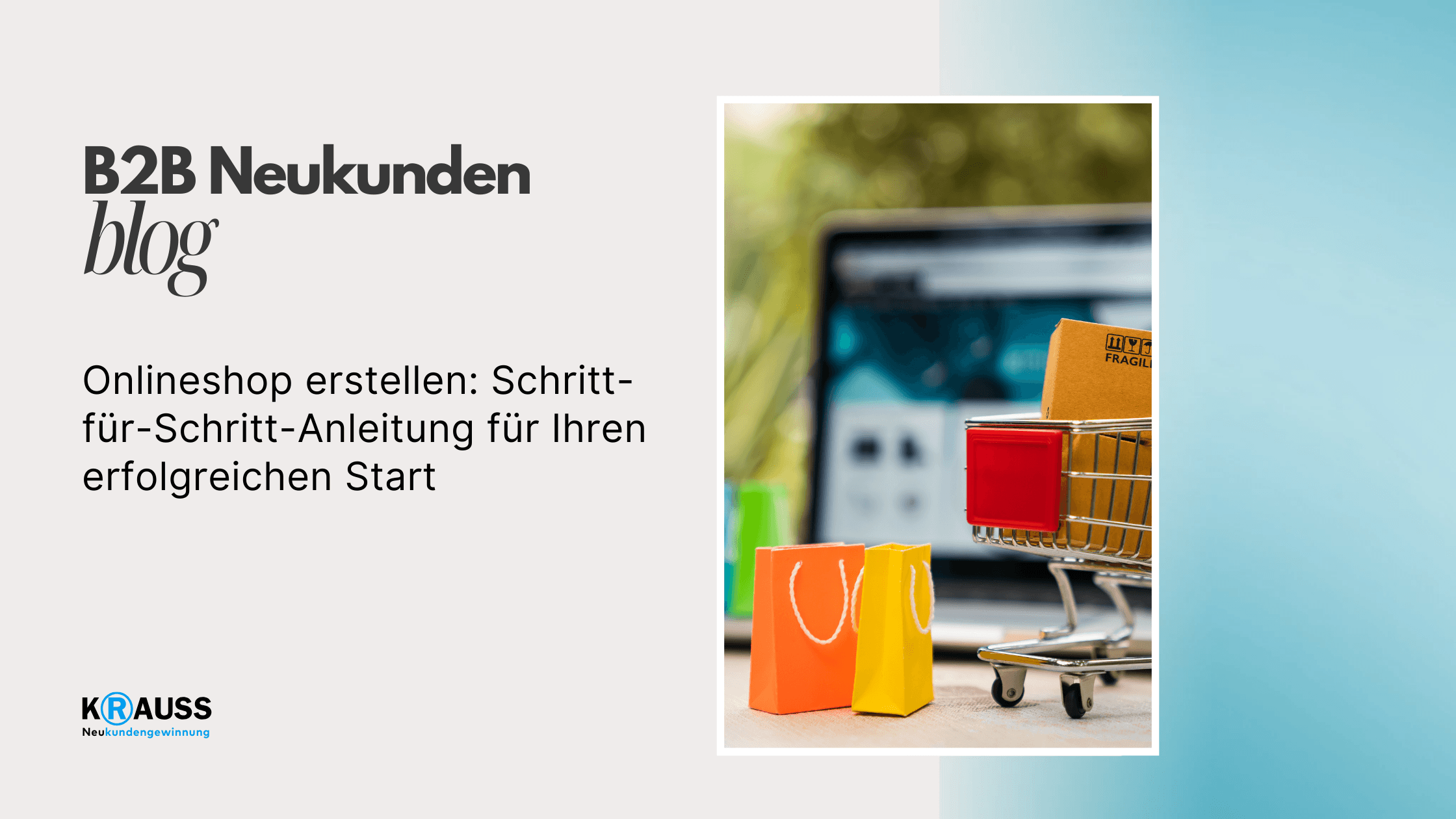 Onlineshop erstellen: Schritt-für-Schritt-Anleitung für Ihren erfolgreichen Start