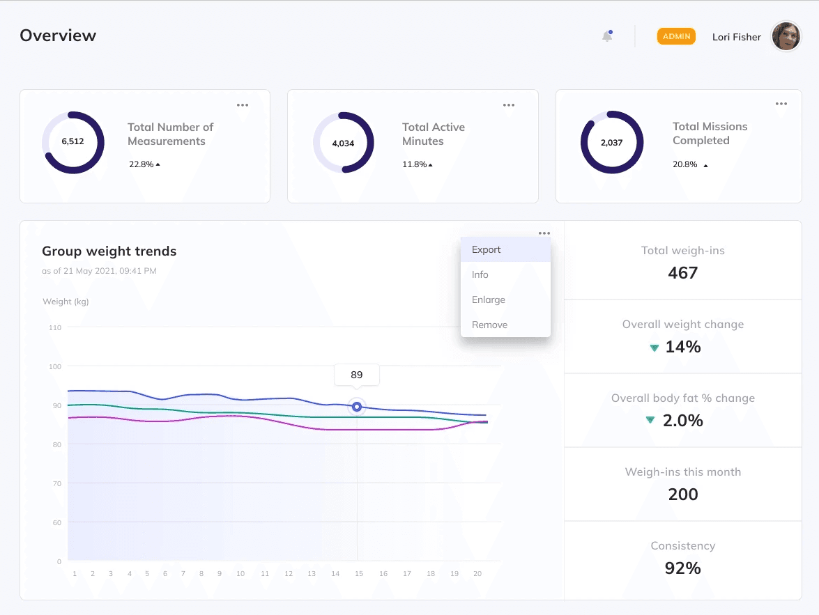An image of Freelio's project ui
