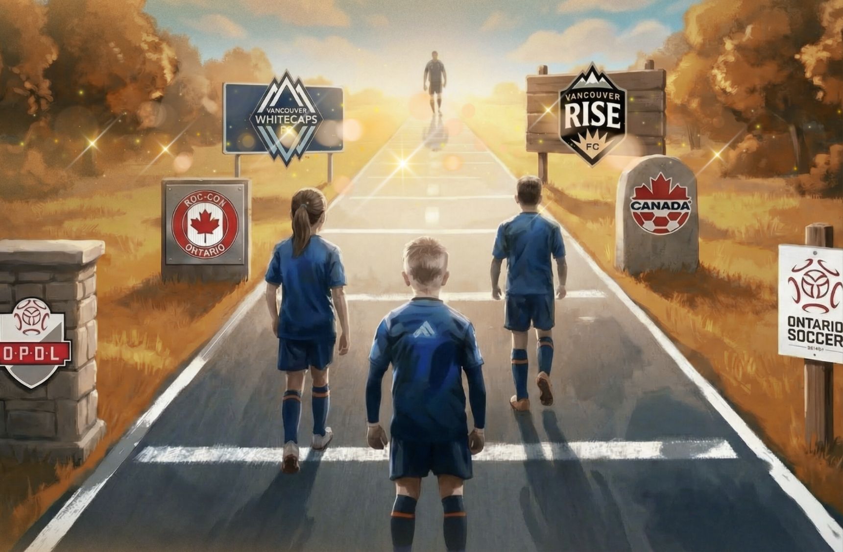 Whitecaps London Affliations