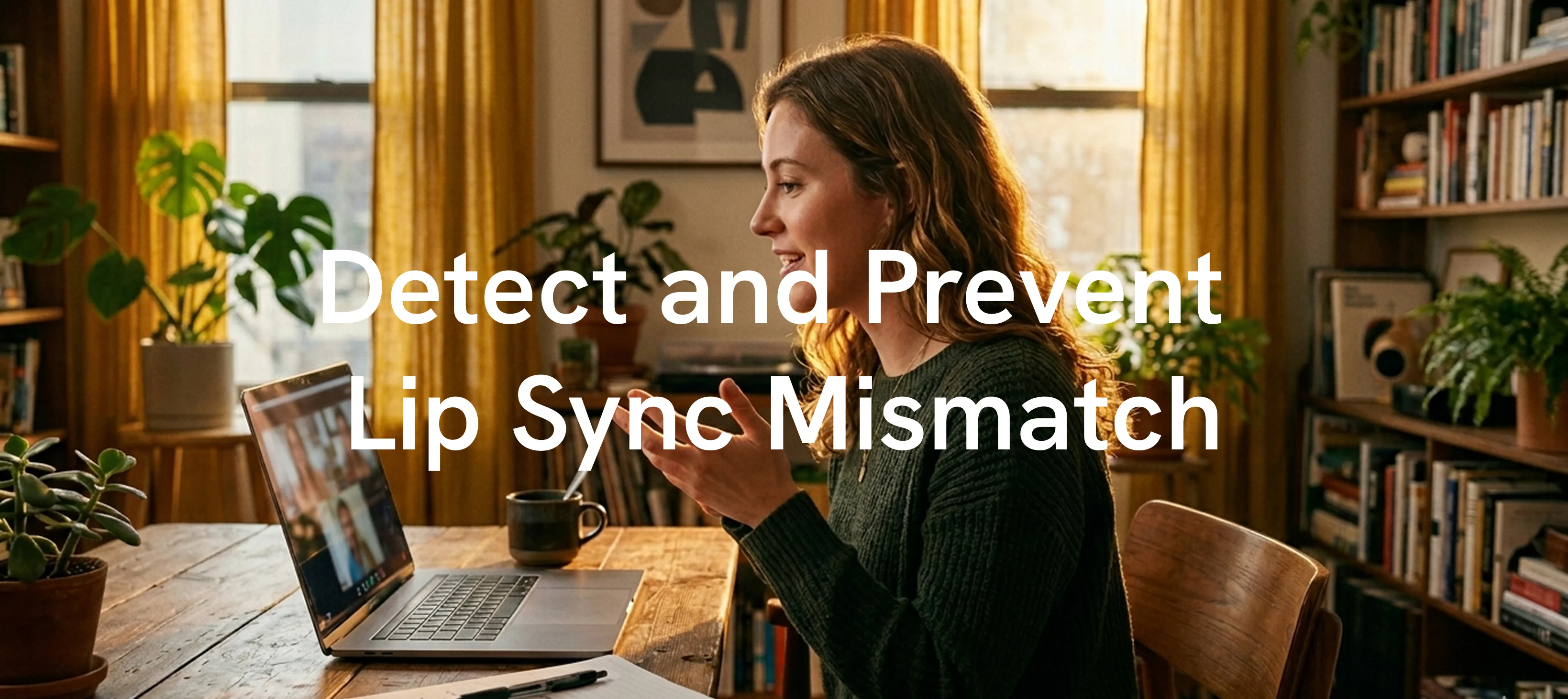 Detect and Prevent Lip Sync Mismatch