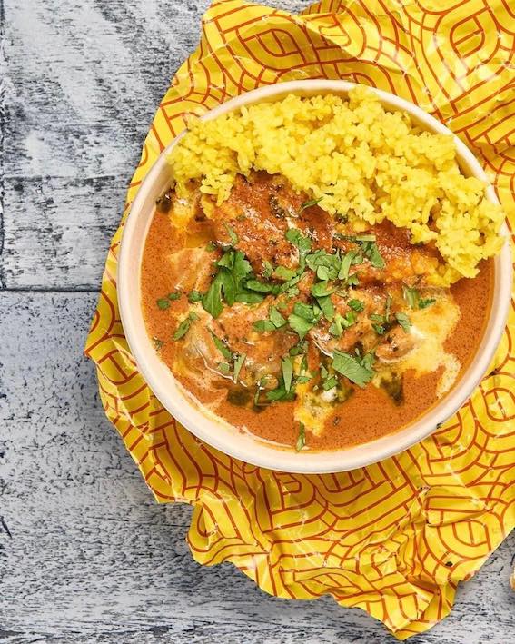 Butterchicken mildur kjúklingaréttur og er vinsælasti rétturinn á Indican.