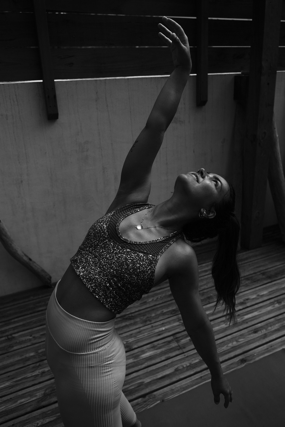 yoga pose girl