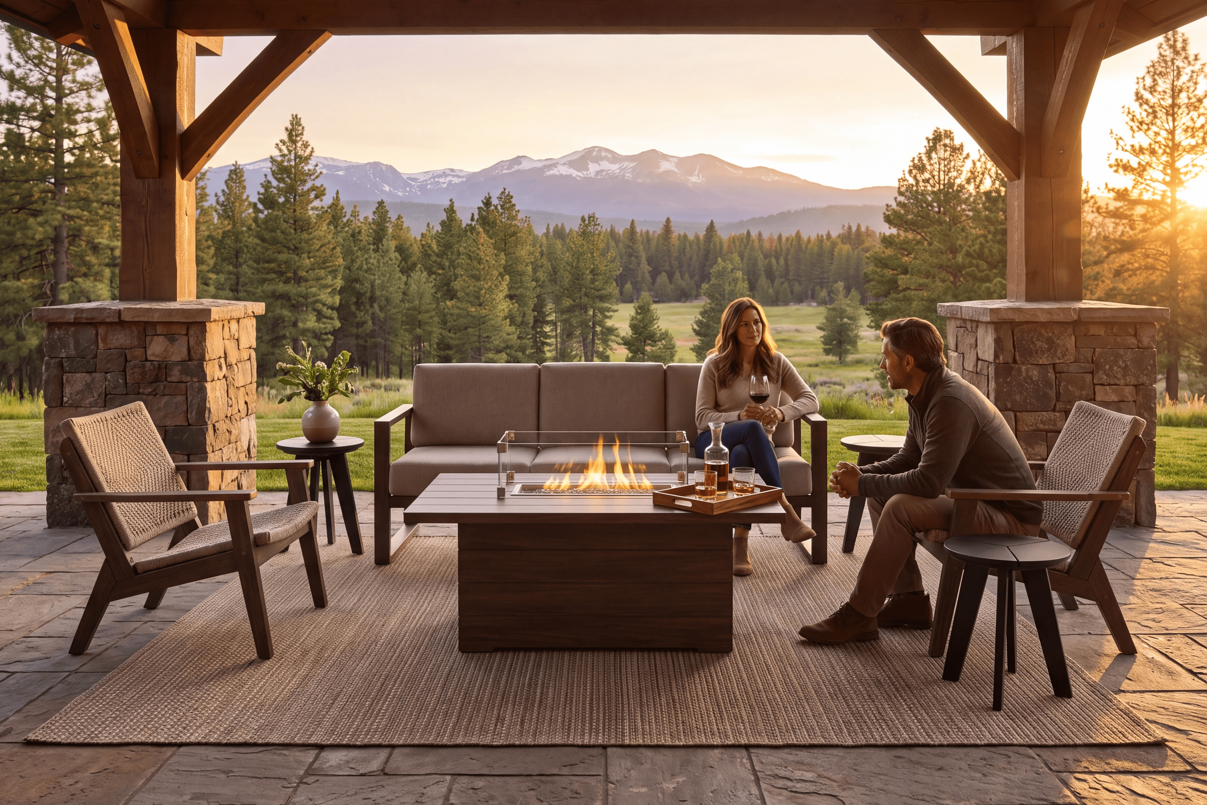 Luxury Outdoor Furniture, Made in the USA