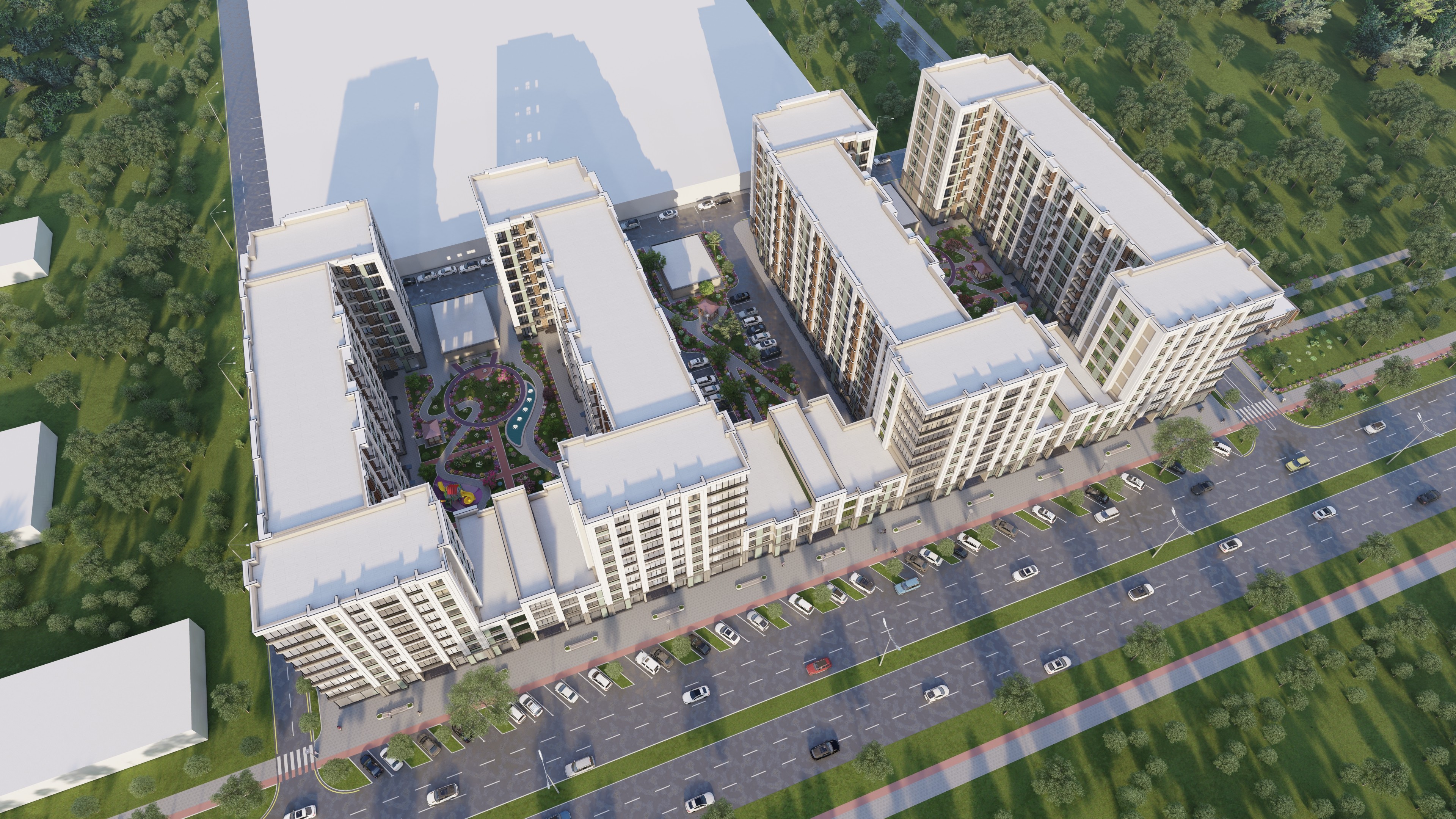 Генплан Chimgan Hills — проект застройки