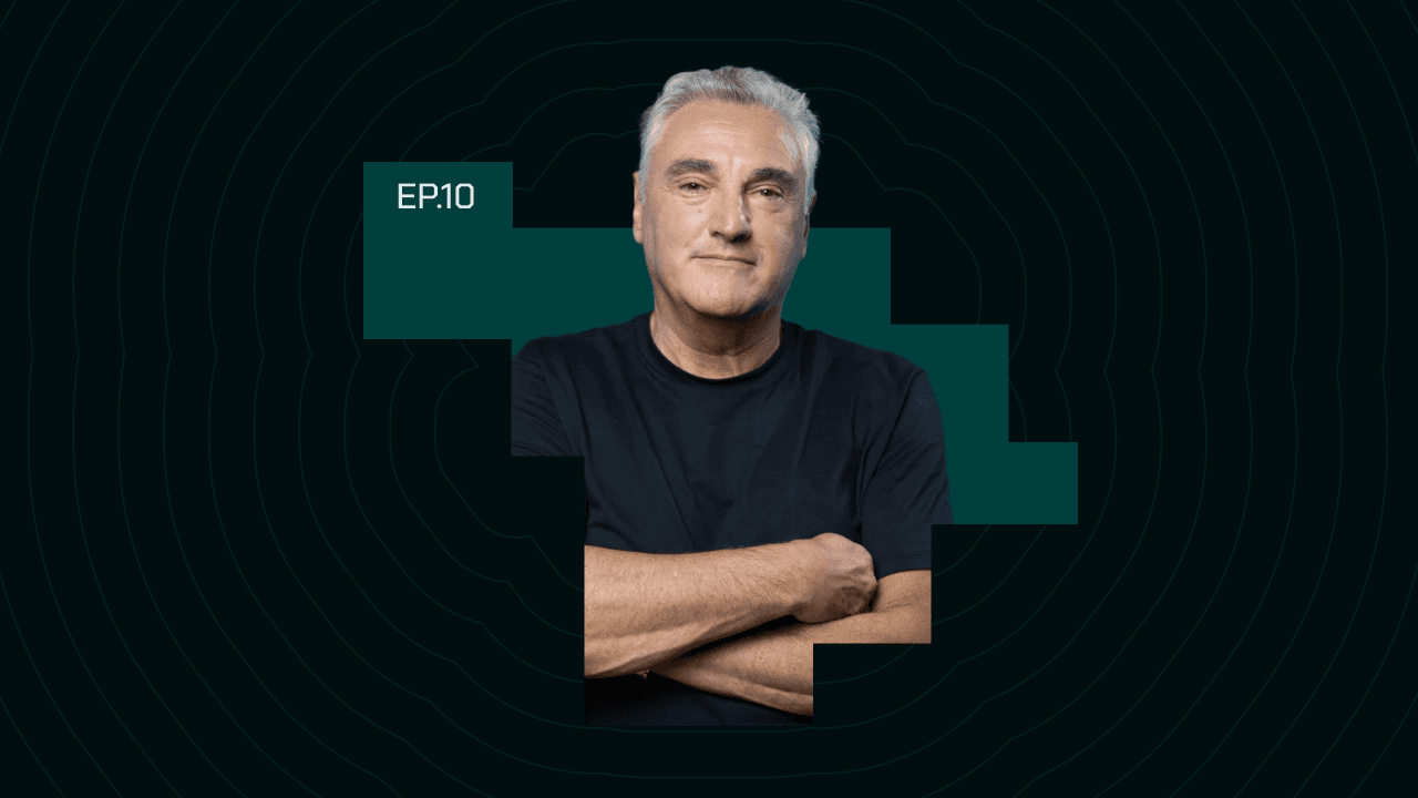Podcast #10 Cover. Julio Lamas con Walter Abrigo
