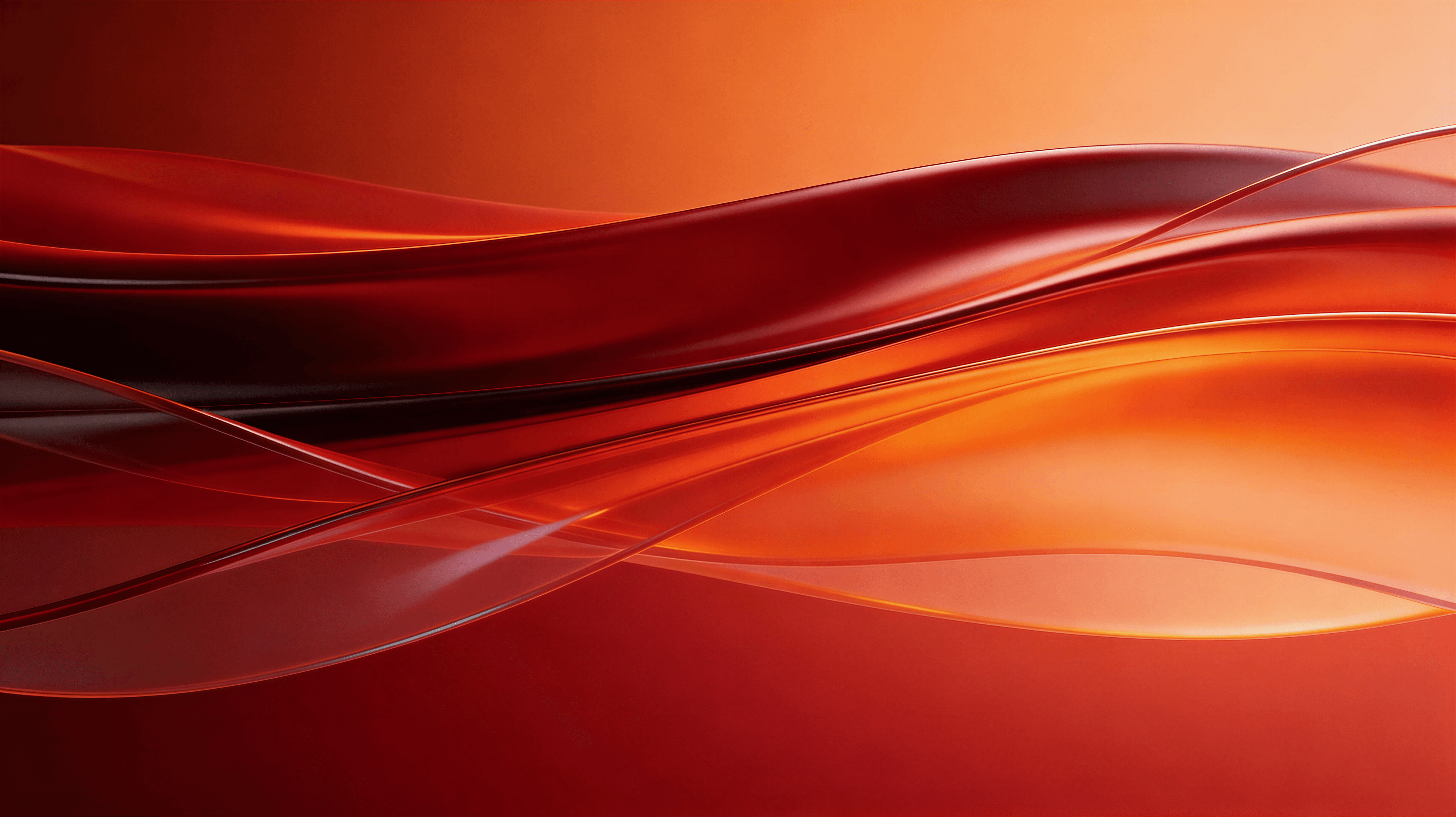 Abstract dark blue and brown waves