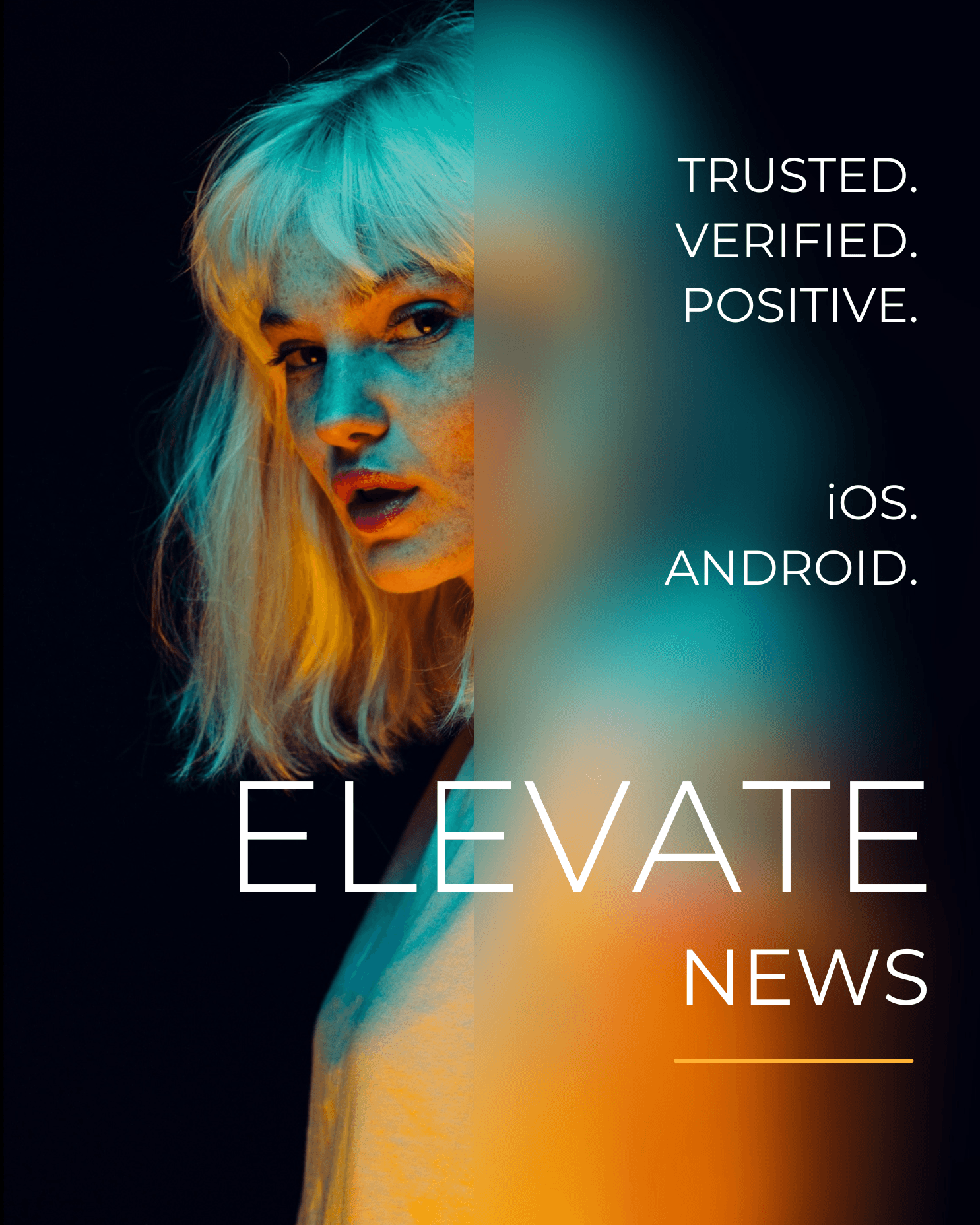 Women On Neon Background